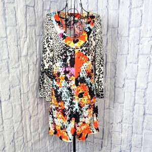 Adore Multicolor Long‎ Sleeve Dress Medium